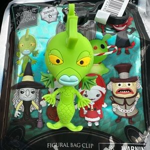 Nightmare Before Christmas Figural Bag Clip
